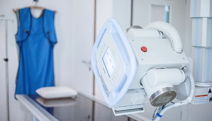 Empfangsbereich der Orthopädischen Praxis Damme